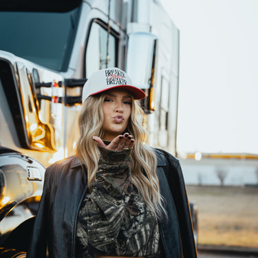Heart Breaker Breaker Trucker Hat Kiss