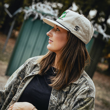 Mallard Express model rope hat side view Stuttgart Arkansas