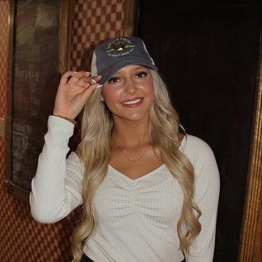 Quacks & Stacks Hurley House Denim Wash Navy  Model