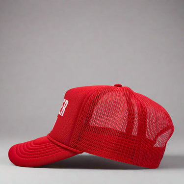 hammer down left lane trucker hat left side