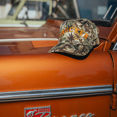 just a trucker hat on bronco