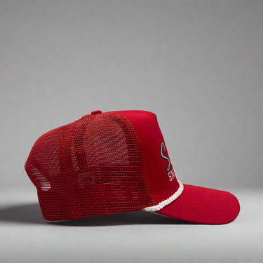 sooie smokeshow trucker hat right side