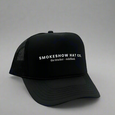trucker redefined hat front view