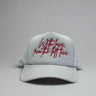 with love from the left lane hat front