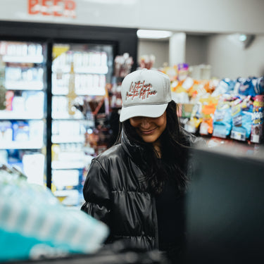 with love from the left lane hat model